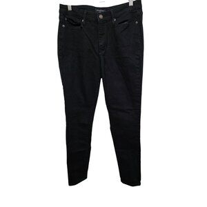 Banana Republic Womens Black Curvy Skinny Jeans Size 30/10